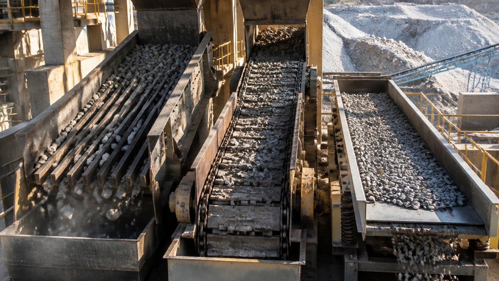 selecting appropriate material feeders